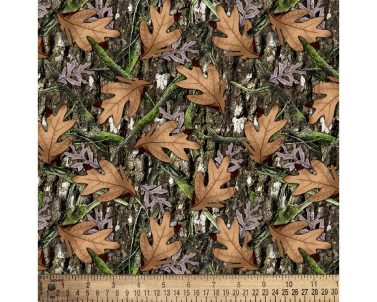 Leaves on Tree Cotton Fabric | By the Yard | Sewing and Crafting | 44 inches wide